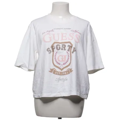 T-shirt (Blanc, Rose, Marron) de Guess Coton