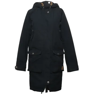 Parka (Black) from Wearcolour Cotton, Polyester