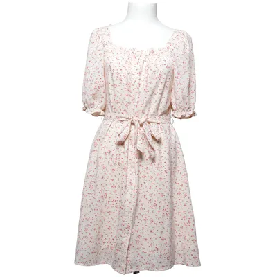 Robe (Blanc, Rouge, Multicolore) de Neo Noir Polyester