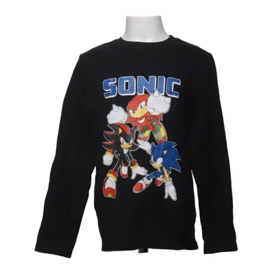 Langarmshirt (Schwarz) von Sonic Baumwolle