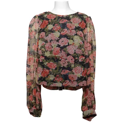 Blouse (Noir, Multicolore) de Cutie Polyester, Viscose