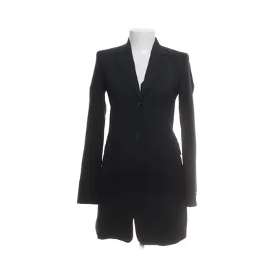 Blazer (Black) from René Lezard Acetate, Elastane, Polyester, Wool