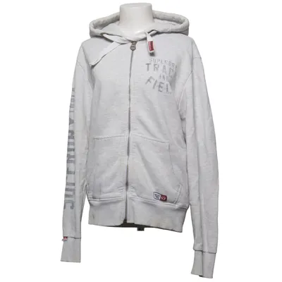 Hættetrøje (Grå) fra Superdry Track & Field Bomuld, Polyester