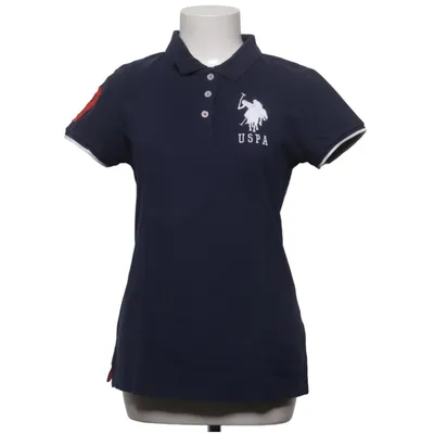 Polotrøje (Blå) fra U.S. Polo Assn. Bomuld, Elastan