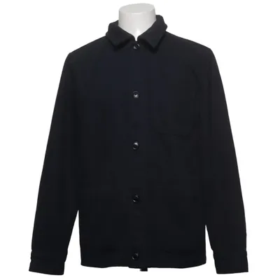 Overshirt (Blue) from The Stronghold Acrylic, Cotton, Polyamide, Polyester, Viscose, Wool