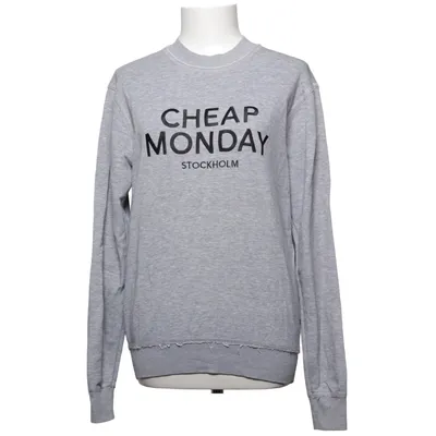 Collegetröja (Grå) från Cheap Monday Bomull, Polyester, Viskos