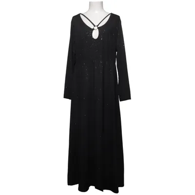 Långklänning (Svart, Flerfärgad) från Shein Curve Elastan, Polyester