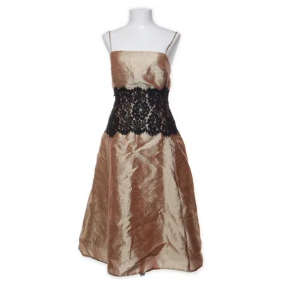 Robe de cocktail (Beige, Noir) de Sixth Sense Polyamide, Polyester