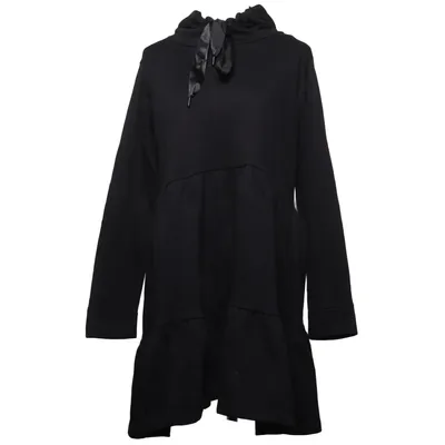 Robe à capuche (Noir) de 17&co. Coton, Polyester