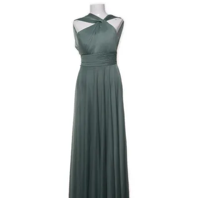 Aftonklänning (Grön) från Azazie Polyester