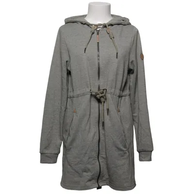 Huvtröja (Grön, Beige) från Gina Bomull, Polyester