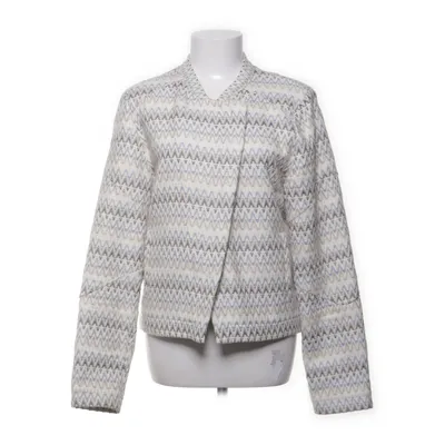 Cardigan (Wit, Blauw, Grijs) van Rich & Royal Acryl, Katoen, Polyester