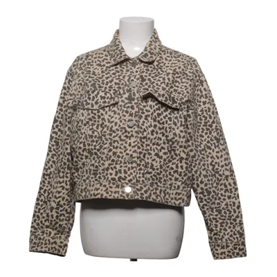 Denim jacket (Beige, Black) from Perfect Jeans Cotton