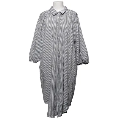 Robe chemise (Blanc, Noir) de Pernilla Wahlgren Design Coton