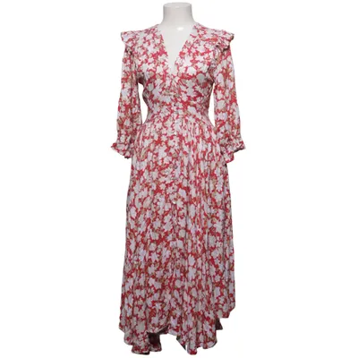 Långklänning (Röd, Vit, Beige) från Barefoot Viskos