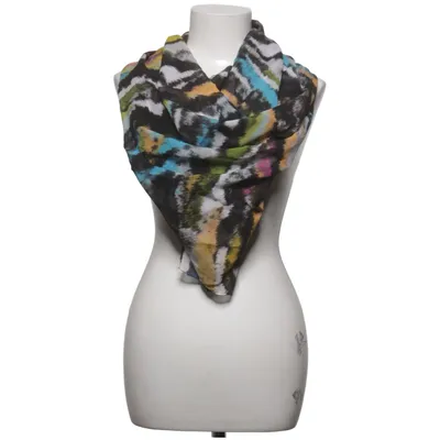 Shawl (Black, Multicolored) from Matthew Williamson for H&M Silk