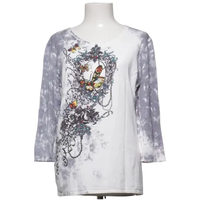 T-shirt à manches longues (Blanc, Gris, Multicolore) de Imagini Élasthane, Polyamide, Viscose