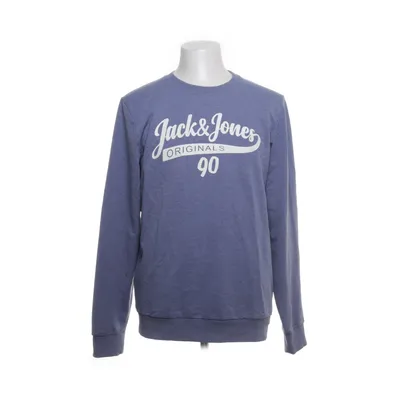 Sweatshirt (Blå) fra Jack & Jones Bomuld, Polyester