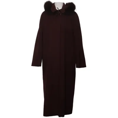 Coat (Brown) from Club Line Acetate, Cashmere, Polyamide, Wool