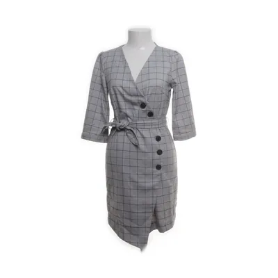 Wikkeljurk (Grijs) van Mango Casual Elastaan, Polyester, Viscose