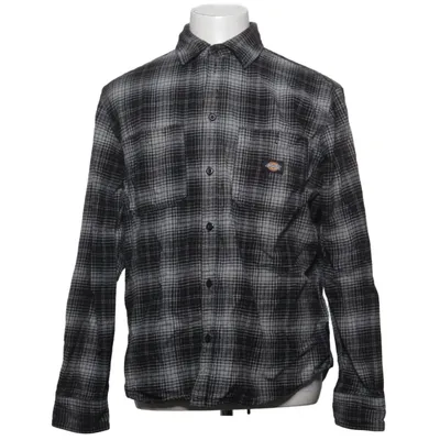 Flanellen overhemd (Zwart, Wit, Grijs) van Dickies Katoen