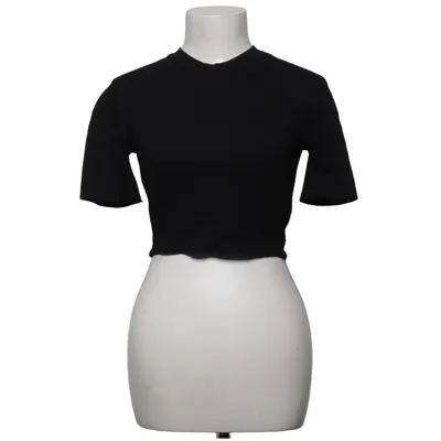 Crop Top (Schwarz) von Monica Geuze x NA-KD Elasthan, Polyamid, Viskose