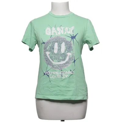 T-shirt (Groen) van Ganni Organisch katoen
