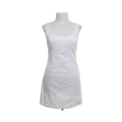 Jurk (Wit) van Hollister Katoen, Nylon, Viscose