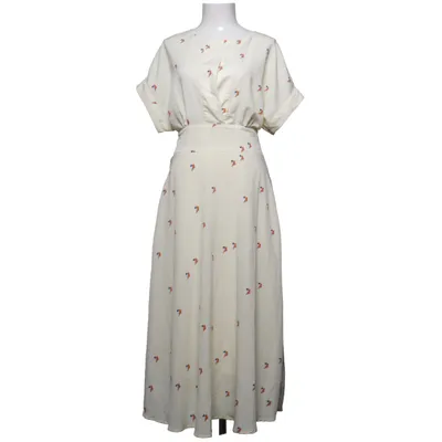 Slå-om-kjole (Flerfarvet, Gul) fra Carin Wester Polyester