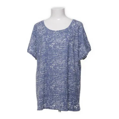 Topp (Blå, Vit) från Sheego Bomull, Polyester