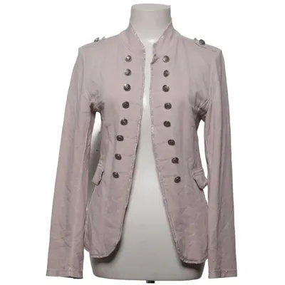 Blazer (Beige) Katoen, Elastaan