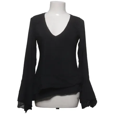 Blouse (Black) from Branting Elastane, Polyamide, Viscose