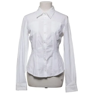 Shirt (Wit) van Armani Jeans Katoen, Elastaan