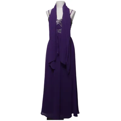 Abendkleid (Lila) von Cotton Club Elasthan, Polyester