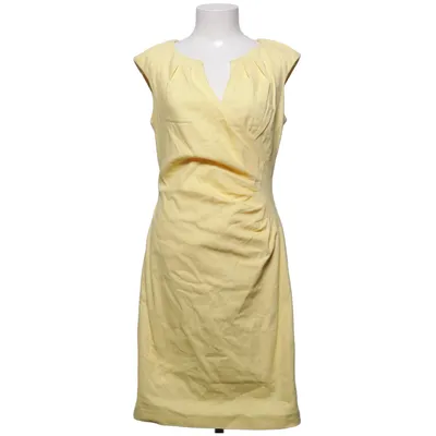 Kjole (Gul) fra Adrianna Papell Bomuld, Elastan, Polyester
