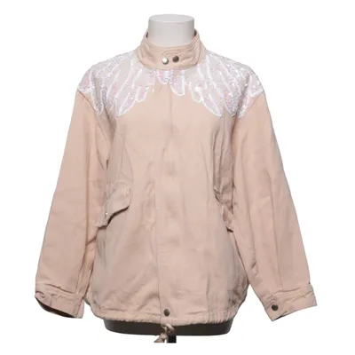 Spijkerjas (Beige) van Ciminy Katoen