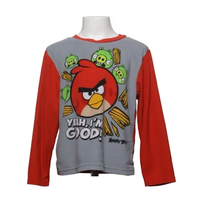 Sweatshirt (Gray, Red, Multicolored) from Angry Birds Polyester
