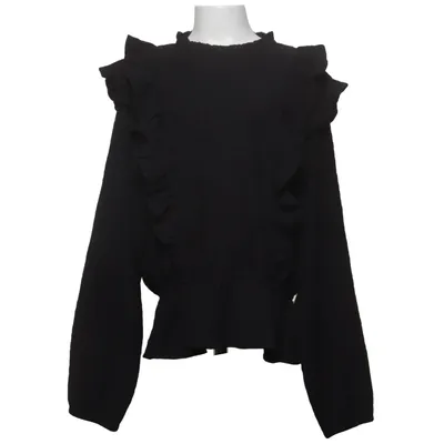 Blouse (Black) from Lindex Kids Elastane, Polyester