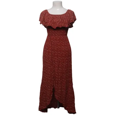 Maxi dress (Red, Multicolored) from Mira & Co Viscose