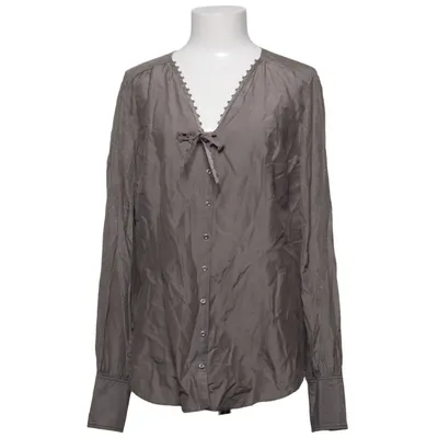 Blouse (Gris) de Orwell Coton, Soie
