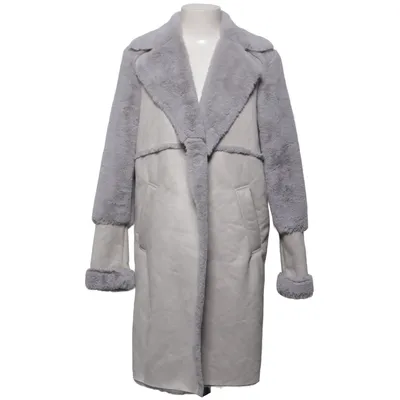 Shearling Jacke (Grau) von River Island Polyester