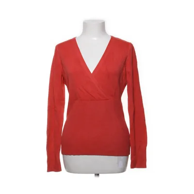 Wikkelblouse (Rood) van Selection by s.Oliver Elastaan, Polyamide, Viscose