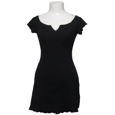 Kjole (Sort) fra Pull & Bear Bomuld, Elastan, Modal