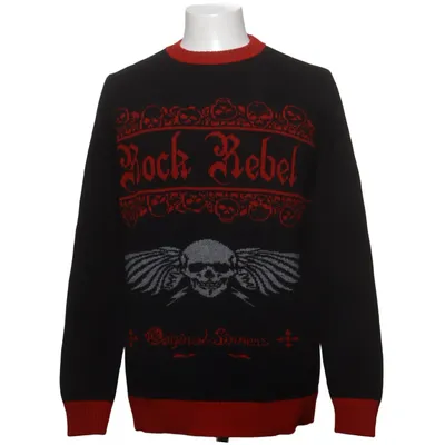 Christmas sweater (Black, Red) from Rock Rebel Acrylic