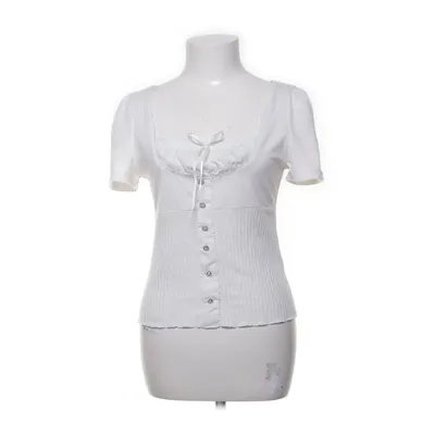 Dirndlblus (Vit) från Shein Elastan, Polyester