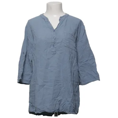 Blouse (Bleu) de Mazing Coton, Lin