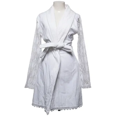 Badjas (Wit) van Vossen Katoen, Polyester