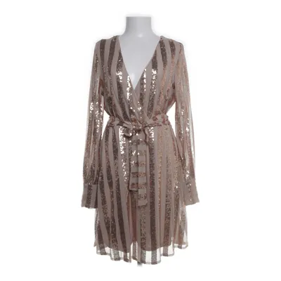 Cocktailjurk (Beige, Goud) van Rouge Vila Elastaan, Polyester
