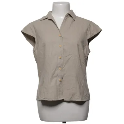 Kurzarmhemd (Beige) von The Earth Collection Baumwolle, Seide