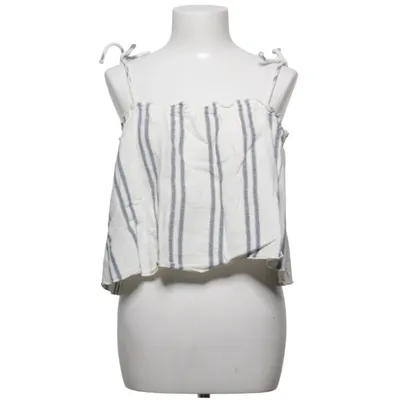 Tube top (Blue, White) from Mango Cotton
